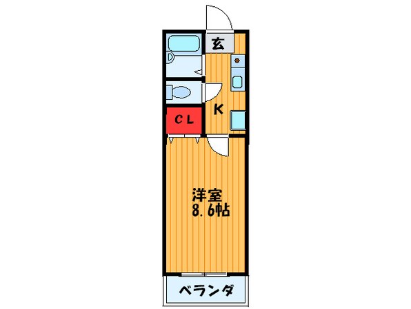 プロスパ－野崎の物件間取画像